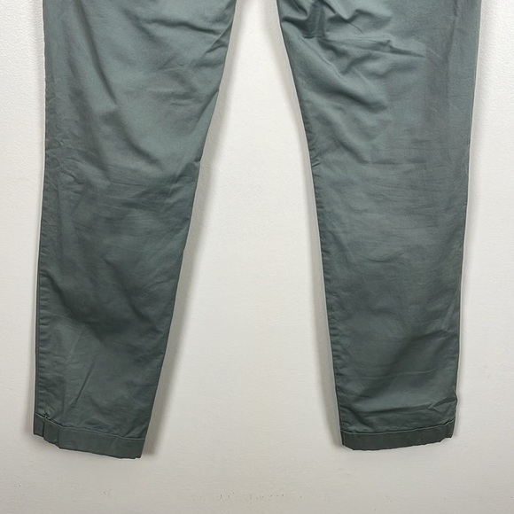 M&S Autograph Mens 34/31 Chino Trousers Slim Fit 4 Pocket Blue Casual Pants - Picture 6 of 10